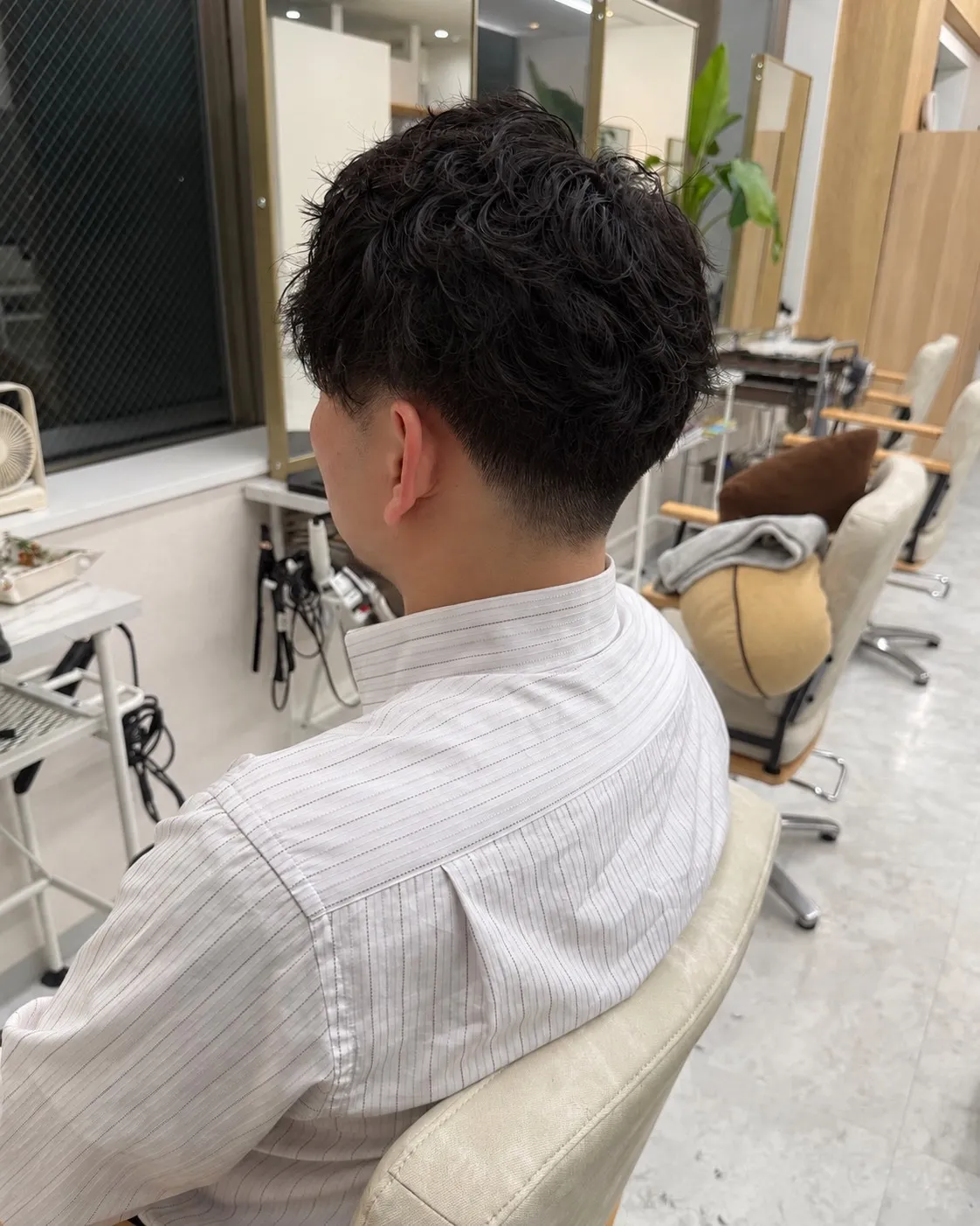 刈り上げマッシュ/メンズショート/ツイスパ/メンズパーマ
