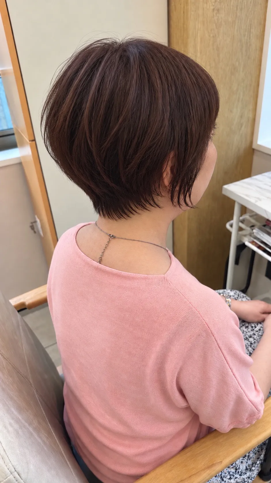 丸みシルエット大人ショート